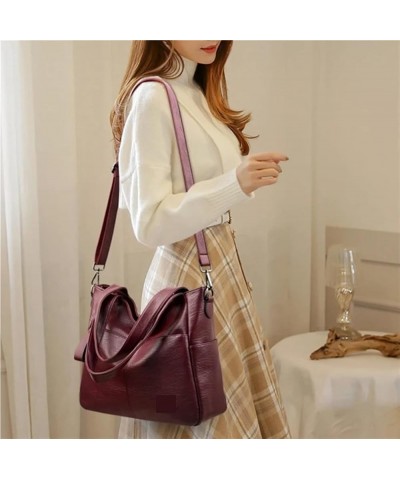 Crossbody Purses for Women Women's Leather Bags Female Shoulder Sac Tote Shopper Bag Bolsa Feminina Handbags for Woman B $23....