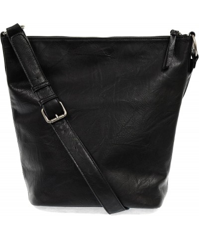 Crossbody Bucket Handbag: Nori Tote 100 - Black $32.43 Totes