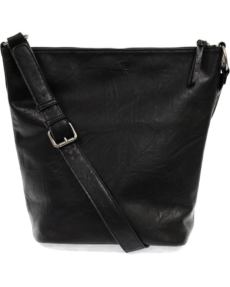 Crossbody Bucket Handbag: Nori Tote 100 - Black $32.43 Totes