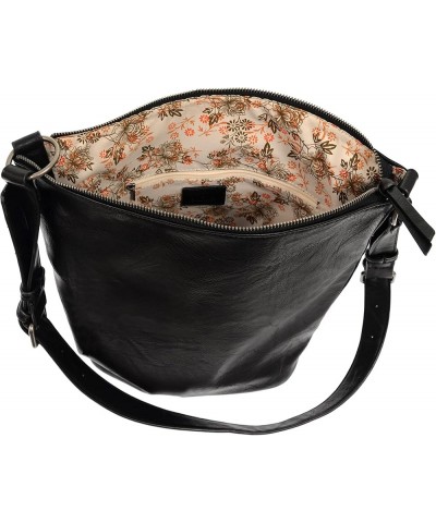 Crossbody Bucket Handbag: Nori Tote 100 - Black $32.43 Totes