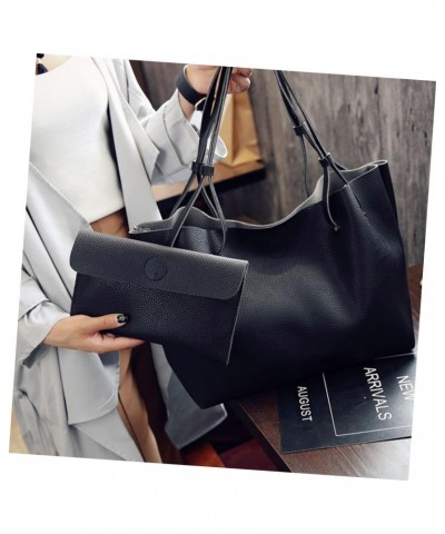 Women Satchel Women Handbag Tote Bag Leather Bag Shoulder Bags Pu Miss $11.05 Shoulder Bags