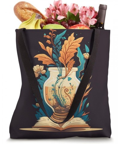 book adventure lover reading library cute read Tote Bag $12.40 Totes