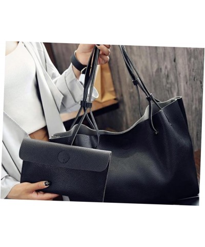 Women Satchel Women Handbag Tote Bag Leather Bag Shoulder Bags Pu Miss $11.05 Shoulder Bags