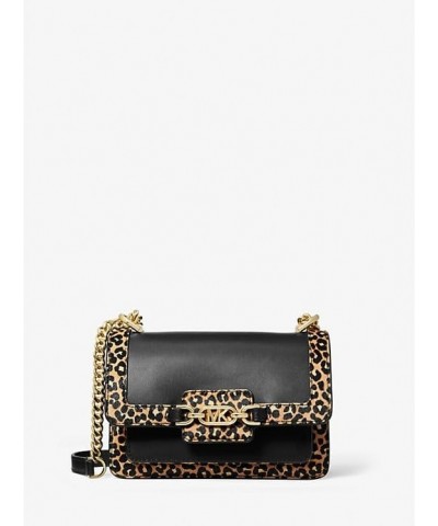 Heather XS Crossbody Bag (Leopard Print Calf Hair) $50.04 Crossbody Bags