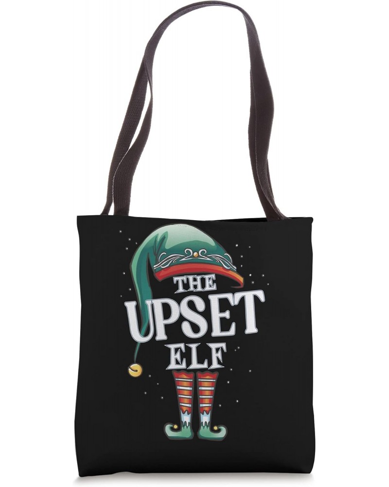 Upset Elf Christmas Group Xmas Pajama Party Tote Bag $10.24 Totes