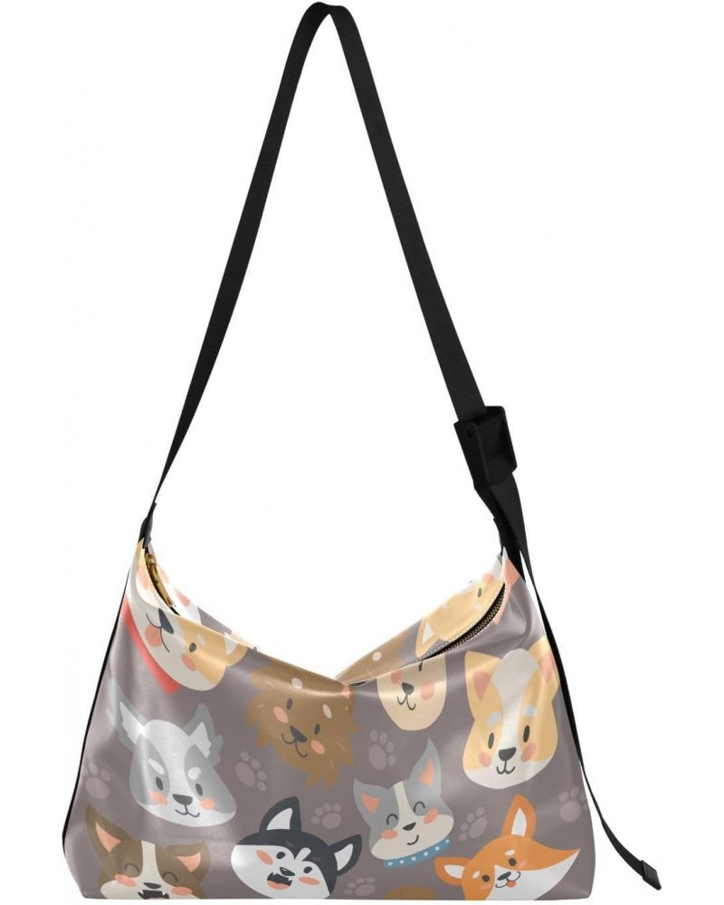 Crossbody Bags Animal Cute Cartoon Men Side Bag Fall Womens Bags Crossbody $14.27 Hobo Bags