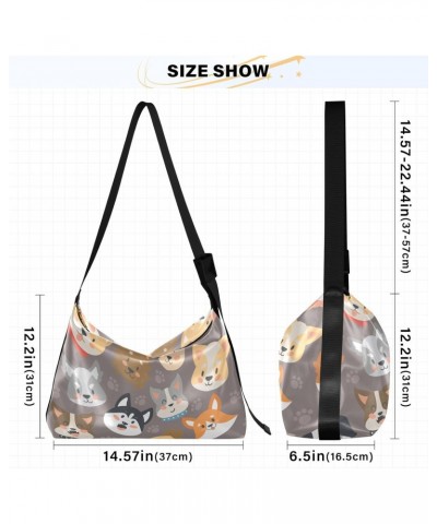 Crossbody Bags Animal Cute Cartoon Men Side Bag Fall Womens Bags Crossbody $14.27 Hobo Bags