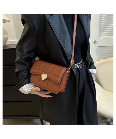 PU Leather Crossbody Purse for Women Ladies Shoulder Bag Me Handbag and Purse with Adjustable Strap (A) D $30.15 Totes