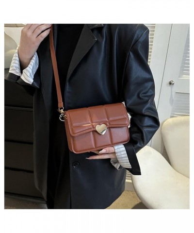 PU Leather Crossbody Purse for Women Ladies Shoulder Bag Me Handbag and Purse with Adjustable Strap (A) D $30.15 Totes