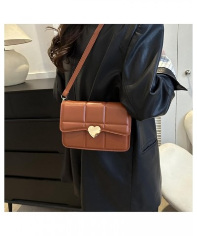 PU Leather Crossbody Purse for Women Ladies Shoulder Bag Me Handbag and Purse with Adjustable Strap (A) D $30.15 Totes