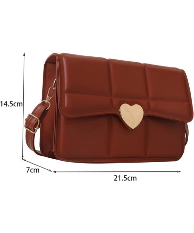 PU Leather Crossbody Purse for Women Ladies Shoulder Bag Me Handbag and Purse with Adjustable Strap (A) D $30.15 Totes