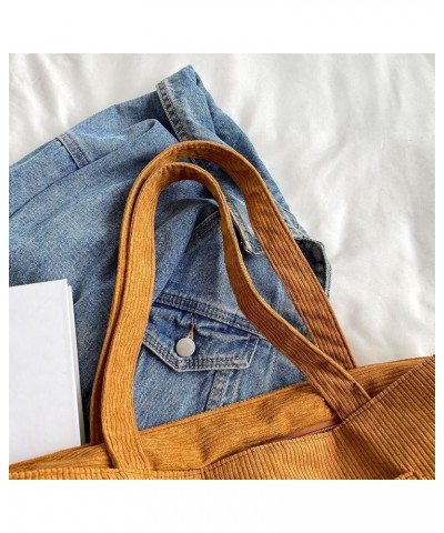 Women Zipper Satchel Bag with Pocket Versatile Hobo Bag Fashion Versatile Large Capacity Work Shopping Bag Brown $8.75 Satchels