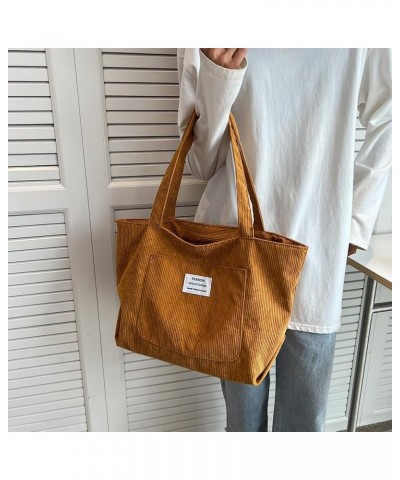 Women Zipper Satchel Bag with Pocket Versatile Hobo Bag Fashion Versatile Large Capacity Work Shopping Bag Brown $8.75 Satchels