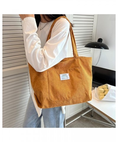 Women Zipper Satchel Bag with Pocket Versatile Hobo Bag Fashion Versatile Large Capacity Work Shopping Bag Brown $8.75 Satchels