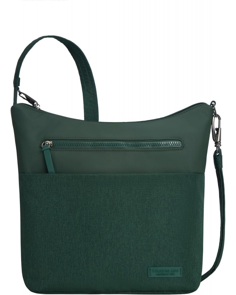 Anti-Theft Metro Crossbody, Forest Heather $38.36 Crossbody Bags