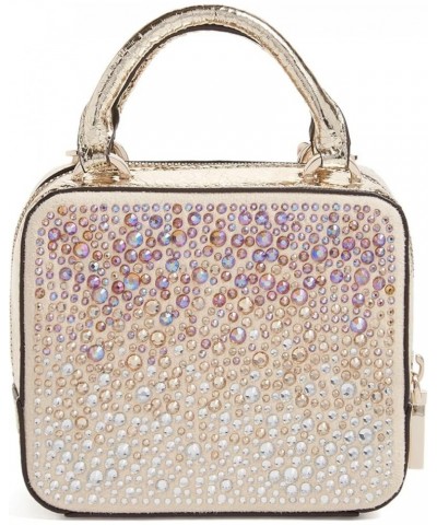 Lua Mini Crossbody Top Zip Gold $34.61 Crossbody Bags