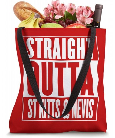 St Kitts & Nevis - Straight Outta St Kitts & Nevis Tote Bag $14.50 Totes