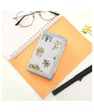 Retro Vintage Pink Flower Words Slim Front Pocket Wallet RFID ID Card Holder Cute Small Wallet with Keychian for Women Kids o...