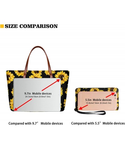 Women Handbags And Wallets Large Tote Shoulder Bags Top Handle Satchel Purse Work Bags Set 2pcs Galaxy $19.20 Satchels