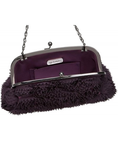 Dominique Clutch Purple $43.11 Evening Bags