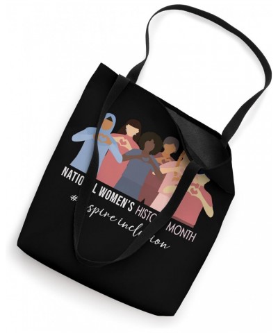 National Women's History Month 2024 Inspire Inclusion Women Tote Bag $14.49 Totes