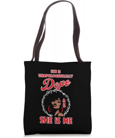 Delta Sigma Theta Sorority Paraphernalia, Black History Girl Tote Bag $13.48 Totes