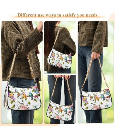 Shoulder Bag for Women Shoulder Handbags with Chain Zipper Closure Mini Shoulder Purse Bag Crossbody Bags for Women Multicolo...