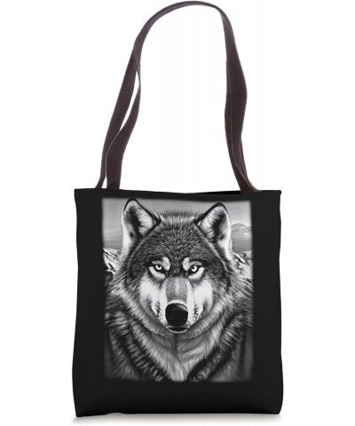 Wolf Artwork Forest Animal Predator Wildlife Majestic Nature Tote Bag $9.24 Totes