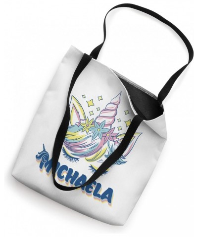 Michaela personalized custom name Rainbow Unicorn crown Tote Bag $11.28 Totes