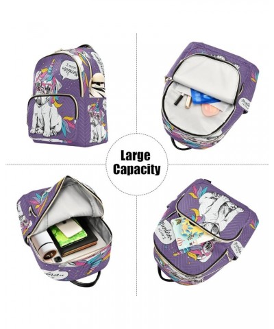 Fashion Backpack Mini Backpack Purse Casual Daily Backpack Magic Dog for Travel for College Work Medium $22.03 Backpacks