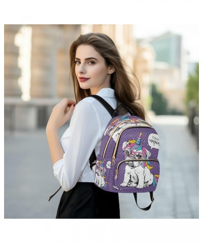 Fashion Backpack Mini Backpack Purse Casual Daily Backpack Magic Dog for Travel for College Work Medium $22.03 Backpacks