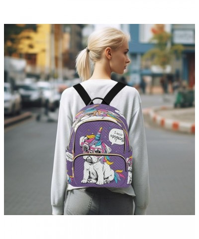 Fashion Backpack Mini Backpack Purse Casual Daily Backpack Magic Dog for Travel for College Work Medium $22.03 Backpacks