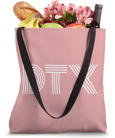 DTX Dallas TX Retro Linear Design Tote Bag $15.90 Totes