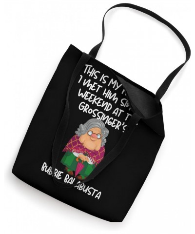 Jewish Humor Borscht Belt Funny Yiddish Bubbe Balabusta Tote Bag $11.74 Totes