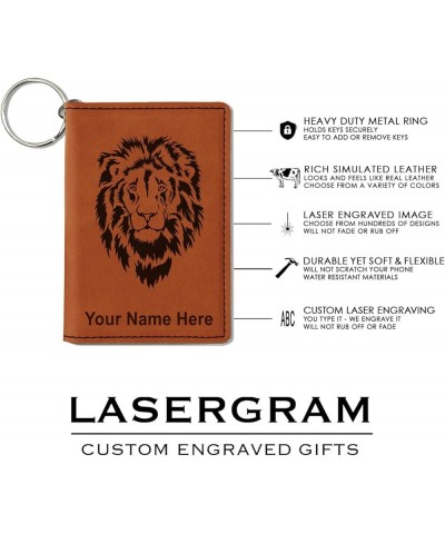 ID Holder Wallet, Bass Fish, Personalized Engraving Included (Light Brown) Dark Brown $14.83 Wallets