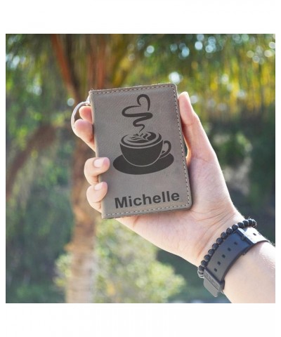 ID Holder Wallet, Bass Fish, Personalized Engraving Included (Light Brown) Dark Brown $14.83 Wallets