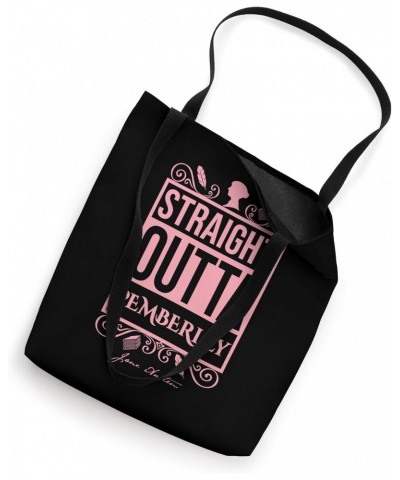 Quote Pride and Prejudice Pink Tote Bag $13.77 Totes