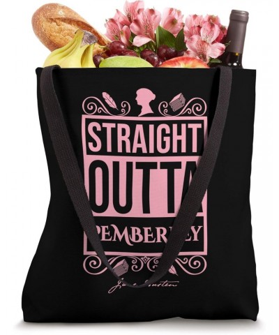 Quote Pride and Prejudice Pink Tote Bag $13.77 Totes