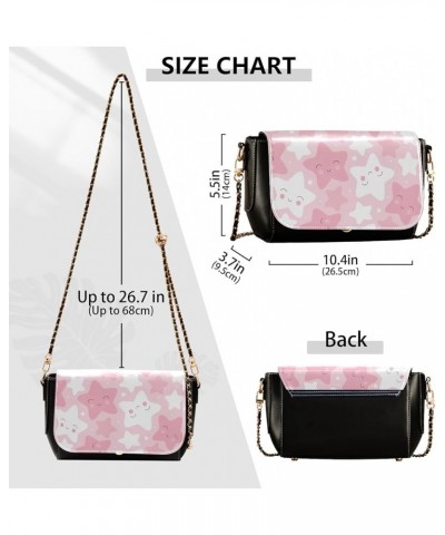 Crossbody Bags for Women Trendy Women's Black Shoulder Bag Small PU Leather Flap Cross Body Bag Handbags Pattern15 $18.85 Cro...