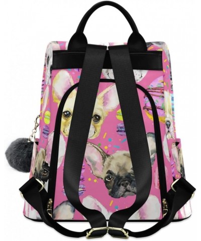 Backpack Purse for Women Fashion Travel Anti-theft Cartoon Dog Print Daypack Casual Shoulder Bag Medium Size $22.65 Backpacks