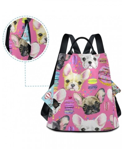 Backpack Purse for Women Fashion Travel Anti-theft Cartoon Dog Print Daypack Casual Shoulder Bag Medium Size $22.65 Backpacks