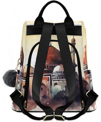 Women Fashion Backpack - Middle East Architecture, Anti Theft Casual Daypack Shoulder Bag Purse for Travel Work 15 inches $16...