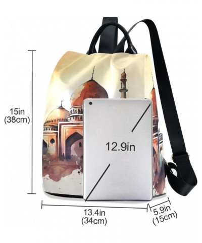 Women Fashion Backpack - Middle East Architecture, Anti Theft Casual Daypack Shoulder Bag Purse for Travel Work 15 inches $16...