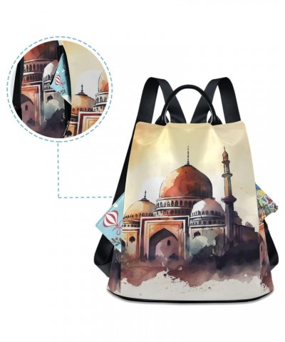 Women Fashion Backpack - Middle East Architecture, Anti Theft Casual Daypack Shoulder Bag Purse for Travel Work 15 inches $16...