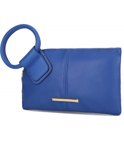 Wristlet Clutch Wallet for Women's, Small Purse Luna Royal Blue $16.82 Wristlets