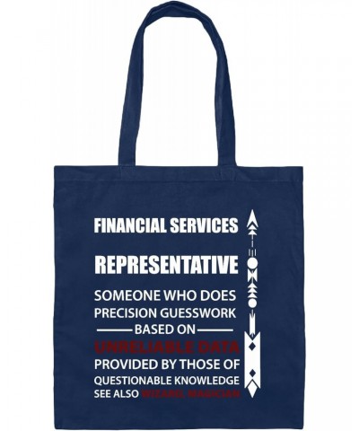 Funny Financial Services Representative Gift Ideal for Coworkers Colleagues Friends at Work Humor Saying Navy Black Multicolo...