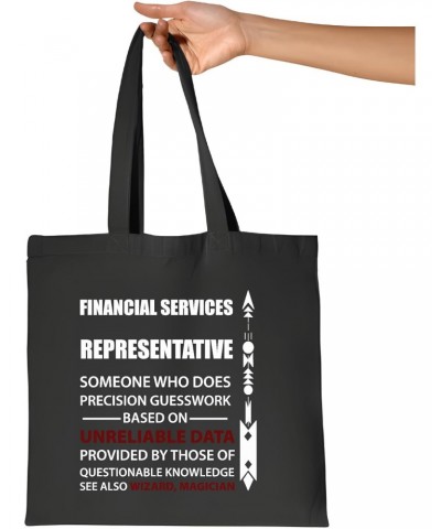 Funny Financial Services Representative Gift Ideal for Coworkers Colleagues Friends at Work Humor Saying Navy Black Multicolo...