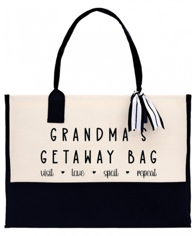 Grandma's Getaway Cotton Canvas Tote Bag Grandma Gift Bag Shopping Bag Grandma's Getaway Bag $13.98 Totes