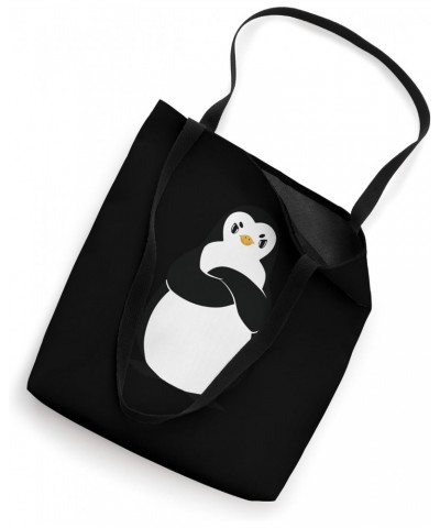 Adorable Penguin Embrace Admire Chill Vibe Tote Bag $11.75 Totes