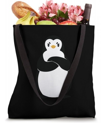 Adorable Penguin Embrace Admire Chill Vibe Tote Bag $11.75 Totes